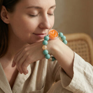 Traditional Chinese Medicine Jewelry Bead Bracelet